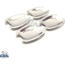 Ebal Oto Citroen Berlingo Krom Dış Kapı Kolu Tası 4 Kapı 2008-2018 P.çelik