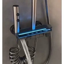 Rena Design Antresit Dijital Ekran  Piyano Fonksiyonel Akıllı Duş Sistem Banyo Batarya Robot Yağmurlam Ambiyans