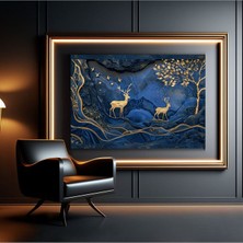 Night Landscape Kanvas Tablo