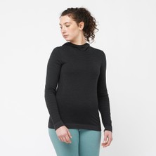 Salomon OUTSPEED WOOL Kadın Üst İçlik Black LC2119000