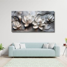 Trade Ays Kabartma Görünümlü Aurora Kanvas Tablo 70 x 100 Modern Tasarım Duvar Dekoru