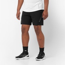 Salomon Sense Aero 7 Erkek Siyah Koşu Şortu