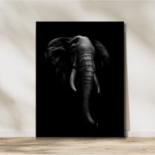 Elephant In Darkness Kanvas Tablo