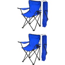 2 Adet Çantalı Katlanır Kamp Sandalyesi Rejisör Katlanabilir Piknik Plaj Sandalyesi