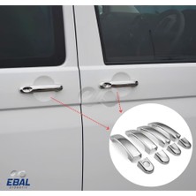 Ebal Oto Vw T5 Caravelle Krom Kapı Kolu 4 Kapı 2004-2015 P. Çelik