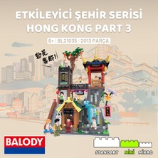 Balody Etkileyici Şehir Serisi – Hong Kong Part 3 (BL21035) – Mini Blok Yapı Oyuncakları Seti