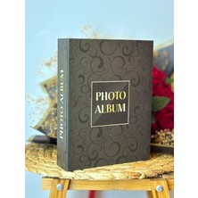 Rabsev RS306 Fotoğraf Albümü 10x15cm 200 Fotoğraf Kapasiteli Retro Desenli Lüks Albüm