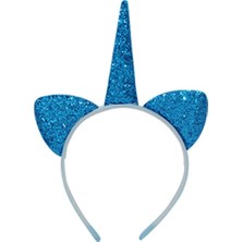 Unicorn Simli Mavi Taç