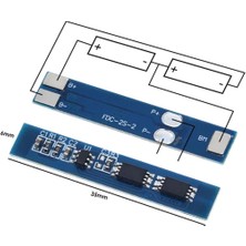 OEM Pil Şarj Koruma Kartı Bms 18650 Lityum 2s 3A