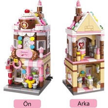 Keeppley City Corner C0101 Honey Sweet Dessert House Tatlı Evi Mağazası Hediyelik Dekorasyon Yapı Blokları Oyuncak Seti