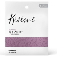 D'addario Woodwinds Organic Reserve Classic ODCT0335 Sib Klarnet Kamışı No:3.5