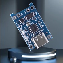 Monte Lua BMS-TP4056 Bms Devresi Lityum Batarya Şarj Modülü Type-C 28*17*4mm