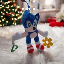 Sonic Kirpi Peluş Oyuncak Diş Kaşıyıcılı
