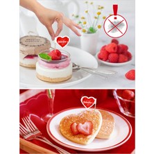 Home Sevgililer Gününe Özel Servis Süsü Pasta Kürdanı