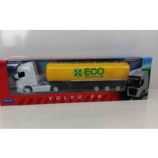 Welly 1:64 Ölçek Volvo Fh-Tanker Beyaz// Küçük Boy