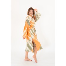 Naura Concept Batik Pamuk Peştemal Bornoz