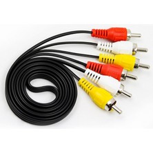 Kablo 3 Rca 3 Rca 5 Metre