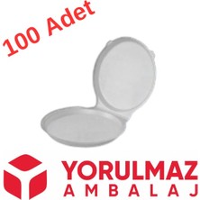 Yorulmaz Ambalaj 100 Adet Köpük Pizza Taşıma Kutusu