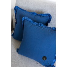 Ersperto Buldan Bezi  Kırlent Kılıfı 1 Adet 43 x 43 cm