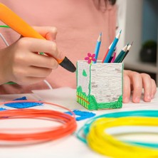 Alseka 3D Kalem Yazıcı Için 10 Renk 30 Metre (10 x 3 metre) Pla Filament
