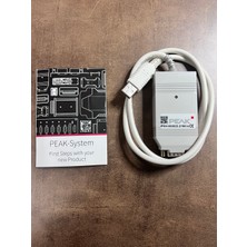 Peak System IPEH-002022 Pcan USB Adaptoru Beyaz Renk,Sıfır üründür.