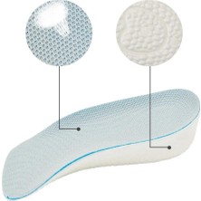Nirnisa 2. 5 cm Erkek Gizli Topuk Yükseltici Boy Uzatıcı Ortopedik Tabanlık Köpük Ayakkabı Tabanlığı