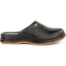 Muya Sabo Çok Amaçlı Kaymaz Taban Erkek Terlik Siyah