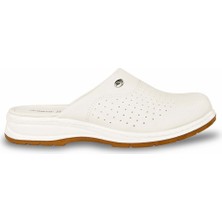 Muya Sabo Çok Amaçlı Kaymaz Taban Erkek Terlik Beyaz