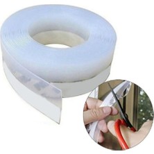 Nirnisa 5 Metre Kapı Altı Bandı Pencere Rüzgar Önleyici Soğuk Kesici Toz Böcek Geçirmez İzolasyon Bant Bantı