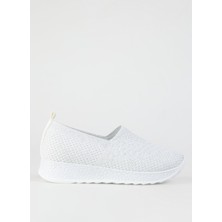 Cotton Bar Beyaz Kadın Sneaker Jabren