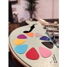 9'lu Set Mat Pena (Elektro, Akustik,klasik Gitar Penası) Ukulele Penası (0,46 0,71 0,96)