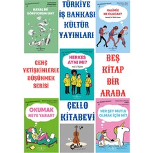 Genç Yetişkinlerle Düşünmek Türkiye Iş Bankası Kültür Yayınları 5 Kitap Seri
