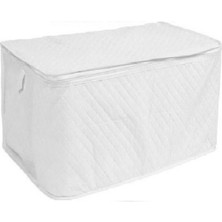 Bebesi 3 Adet Extra Telalı Kaliteli Yorgan Hurcu & 100 x 50 x 50  cm  Ölçüde Beyaz