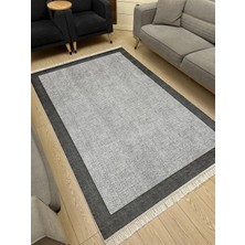 Allgelsin dijital Baskı Yıkanabilir Kaymaz Taban Halı Ince Yazlık Dekoratif Salon ve Oturma Odası Halısı