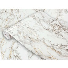 D-C-Fix 176-0120 Kahverengi Damarlı Mermer Desen Yapışkanlı Folyo ( 45  cm  x 1 mt )