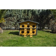Pati Emlak 6 Yuvalı Kedi Evi