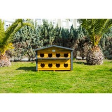 Pati Emlak 8 Yuvalı Kedi Evi