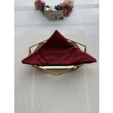 Bambu Kraş Eşarp Koyu Kiremit Renk