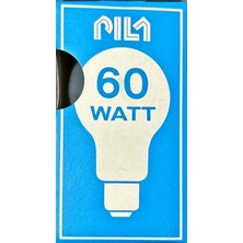 Pila 60 Watt Soft Ampul / Sarı Işık