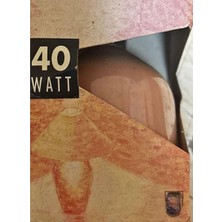 Philips 40 Watt Softone Terracotta Ampul / Sarı Işık