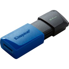 Kingston Datatraveler Exodia M 64GB USB 3.2 Gen1 Uyumlu Flash Bellek 5 Yıl Garantili