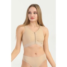 Vizor Post Op Sütyen Fermuarlı