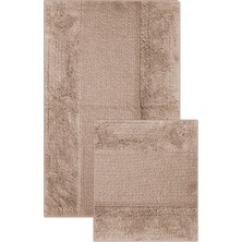 Iva 2'li Banyo Paspası Bej (2'li Takım)