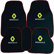 Renault 12 Toros Nakışlı Araç Oto Halı Paspas / Torpido Koruma Örtüsü /  Vites Konsol Koruma Seti