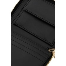 Guess Kadın Siyah Defne Logolu Mini Cüzdan