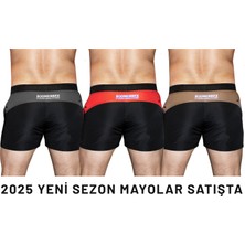 Boomenbex Avandgard Siyah Füme Mayo Şort Yeni Sezon
