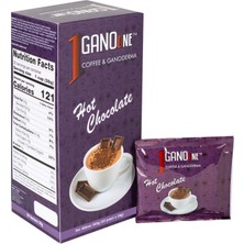 2 Kutu Ganoone Hot Chocolate, Ganoderma Reishi Mantarı Özütlü Içecek Karışımı - (40 Poşet x 28g)