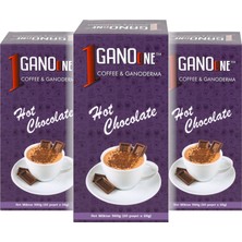 2 Kutu Ganoone Hot Chocolate, Ganoderma Reishi Mantarı Özütlü Içecek Karışımı - (40 Poşet x 28g)