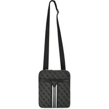Guess Erkek Siyah Crossbag 4g Logolu Çanta