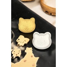 Cypnova Kedi Kurabiye Kalıbı 3 Adet